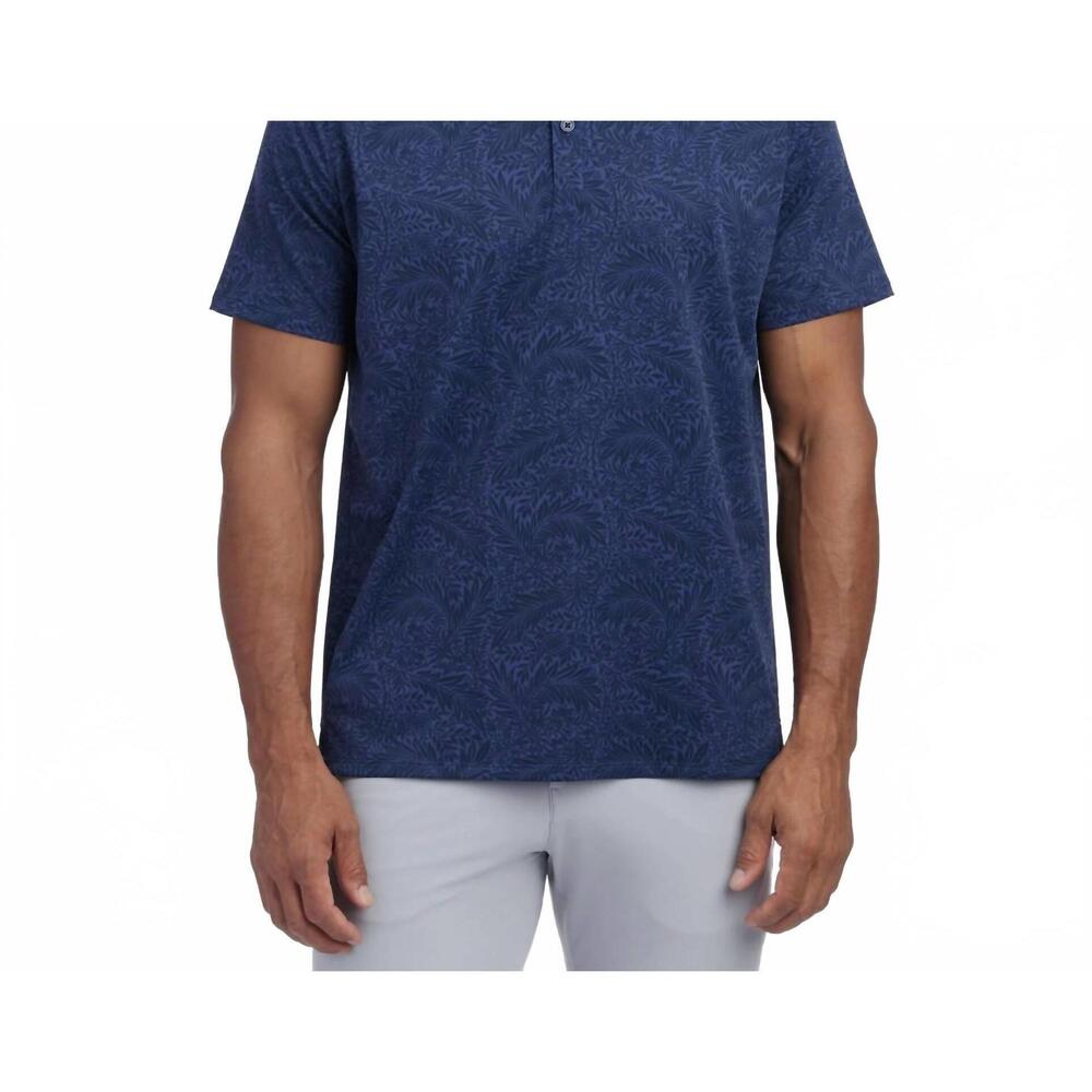 NEW UNRL flora polo in midnight navy